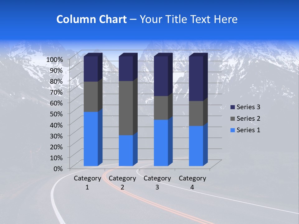 Teton Peaceful Grand Teton National Park PowerPoint Template