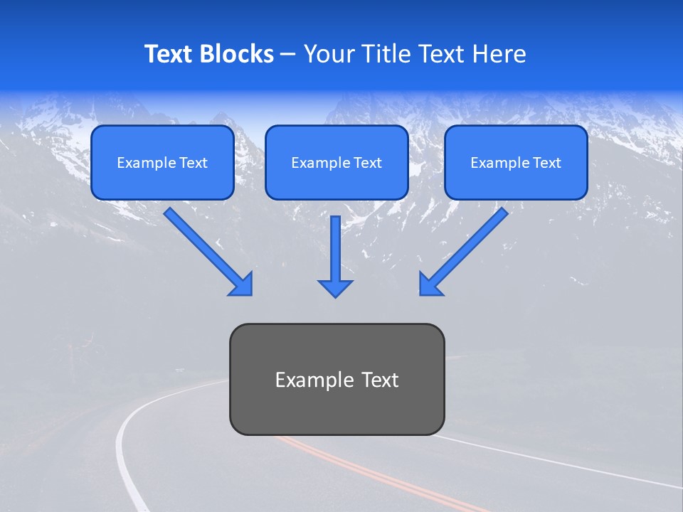 Teton Peaceful Grand Teton National Park PowerPoint Template