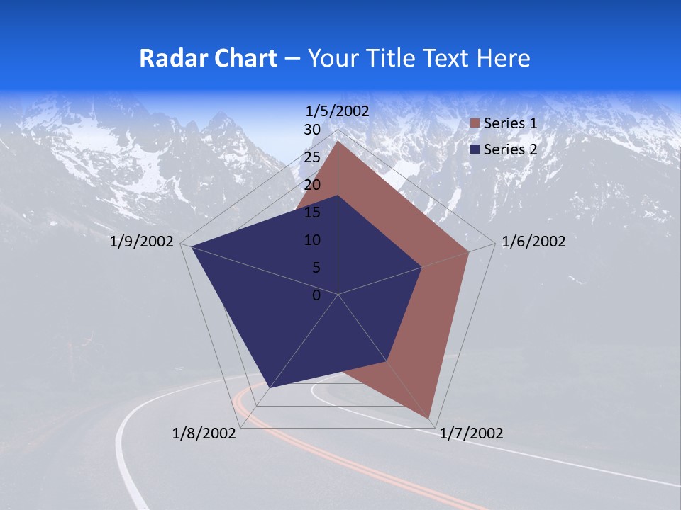 Teton Peaceful Grand Teton National Park PowerPoint Template
