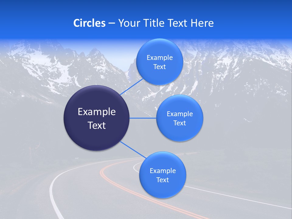 Teton Peaceful Grand Teton National Park PowerPoint Template