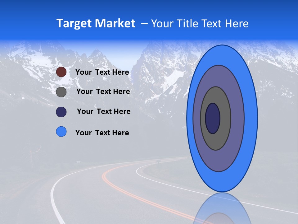 Teton Peaceful Grand Teton National Park PowerPoint Template