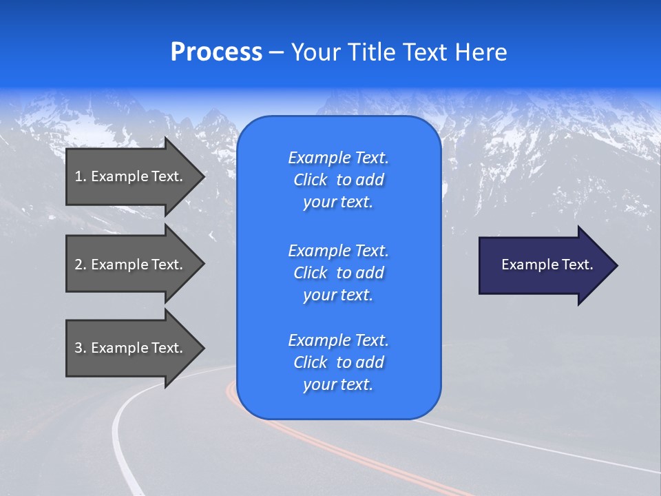 Teton Peaceful Grand Teton National Park PowerPoint Template