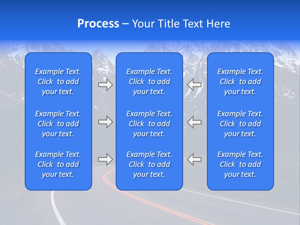 Teton Peaceful Grand Teton National Park PowerPoint Template