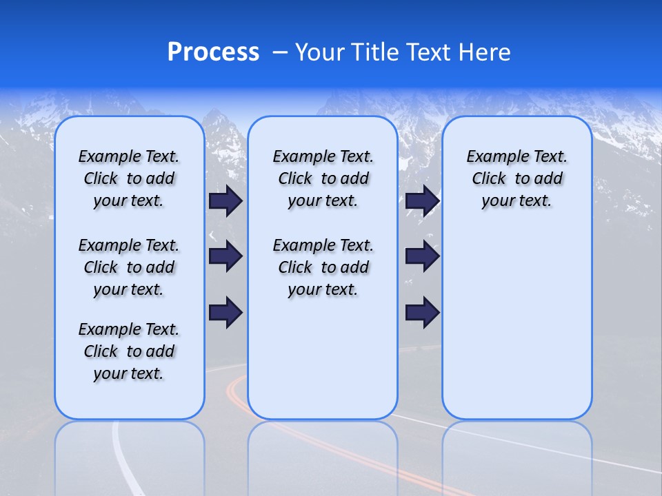 Teton Peaceful Grand Teton National Park PowerPoint Template