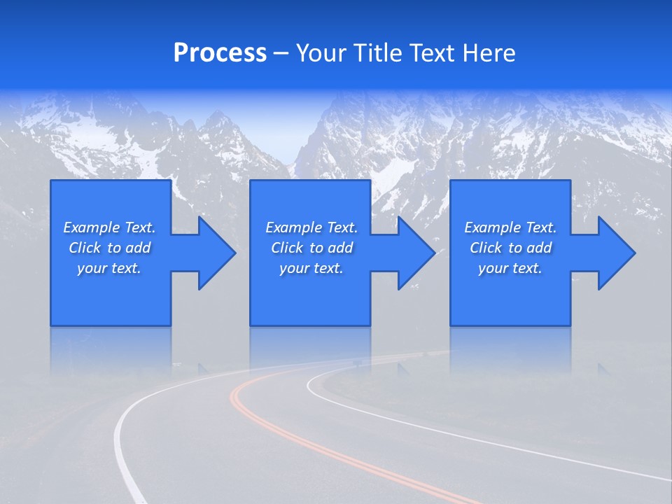 Teton Peaceful Grand Teton National Park PowerPoint Template