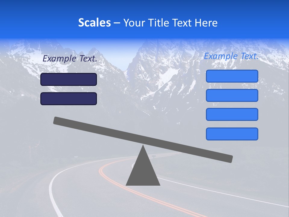 Teton Peaceful Grand Teton National Park PowerPoint Template