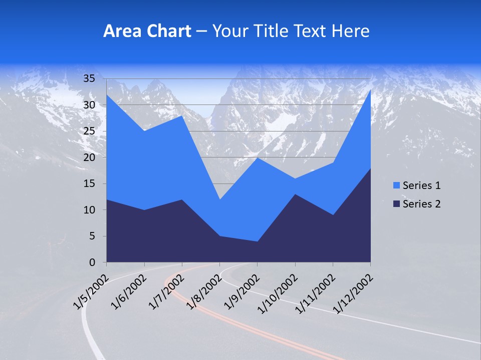 Teton Peaceful Grand Teton National Park PowerPoint Template