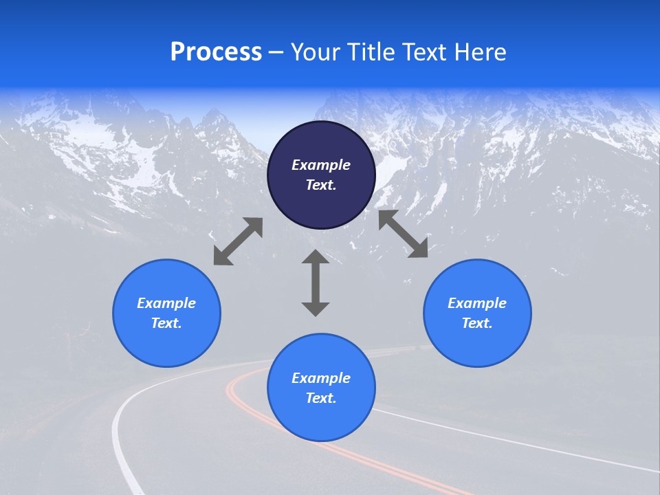 Teton Peaceful Grand Teton National Park PowerPoint Template