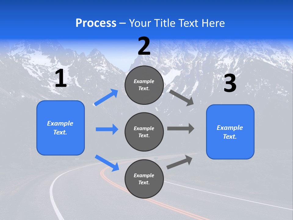 Teton Peaceful Grand Teton National Park PowerPoint Template