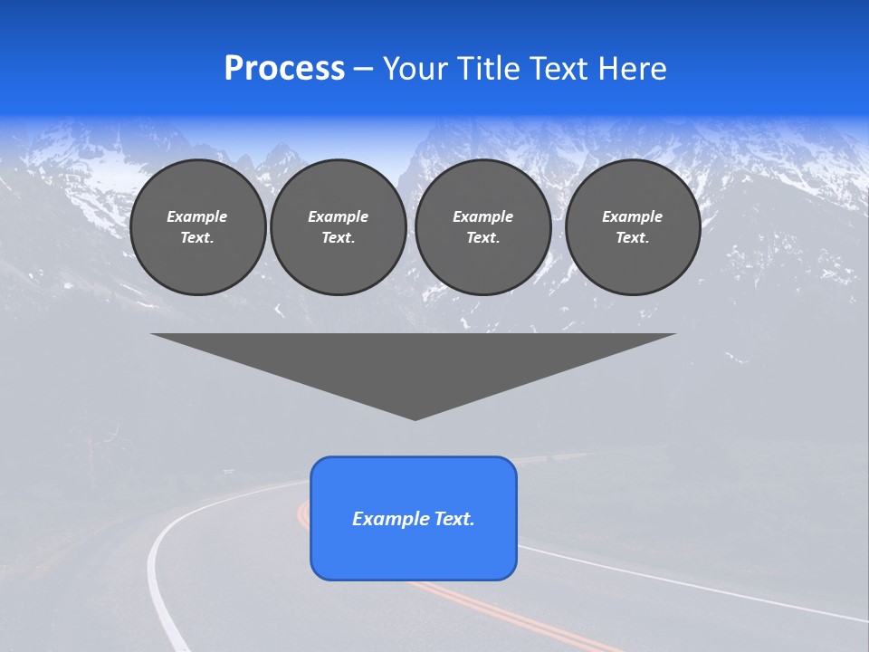 Teton Peaceful Grand Teton National Park PowerPoint Template