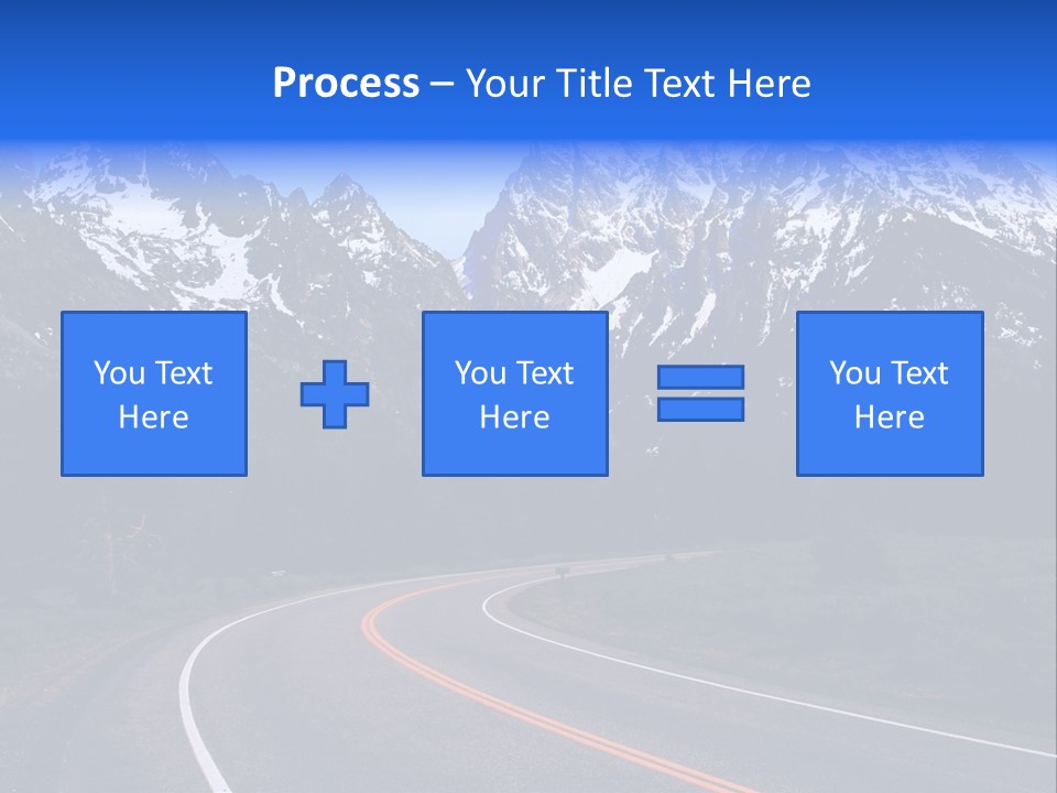Teton Peaceful Grand Teton National Park PowerPoint Template