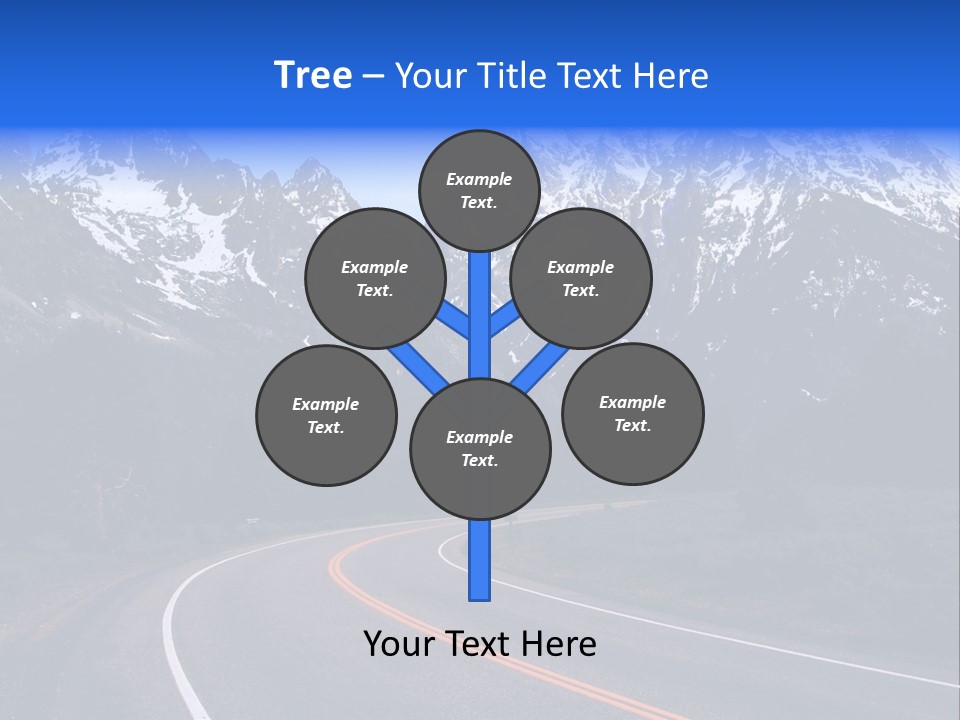 Teton Peaceful Grand Teton National Park PowerPoint Template