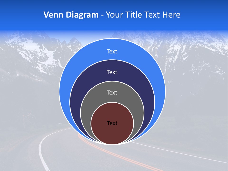 Teton Peaceful Grand Teton National Park PowerPoint Template