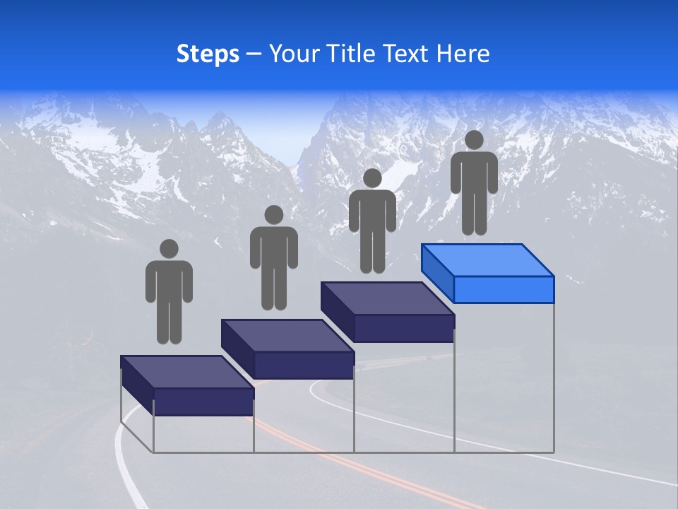 Teton Peaceful Grand Teton National Park PowerPoint Template