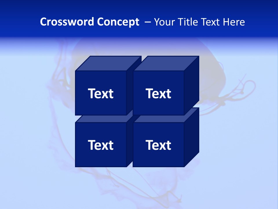 Dark Glowing Float PowerPoint Template