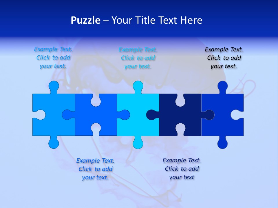 Dark Glowing Float PowerPoint Template