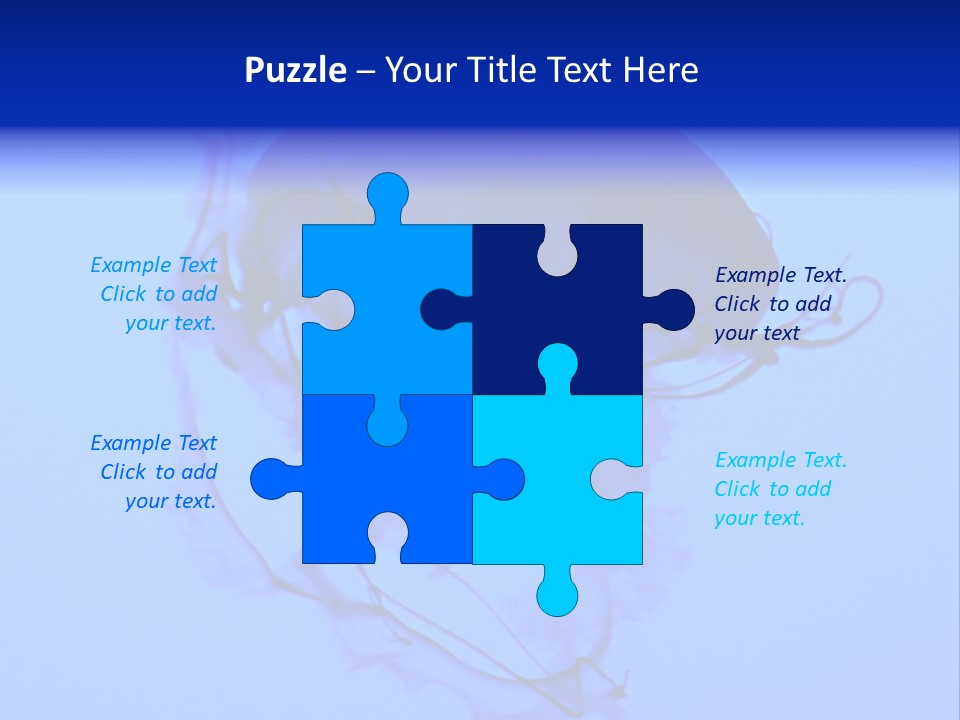 Dark Glowing Float PowerPoint Template