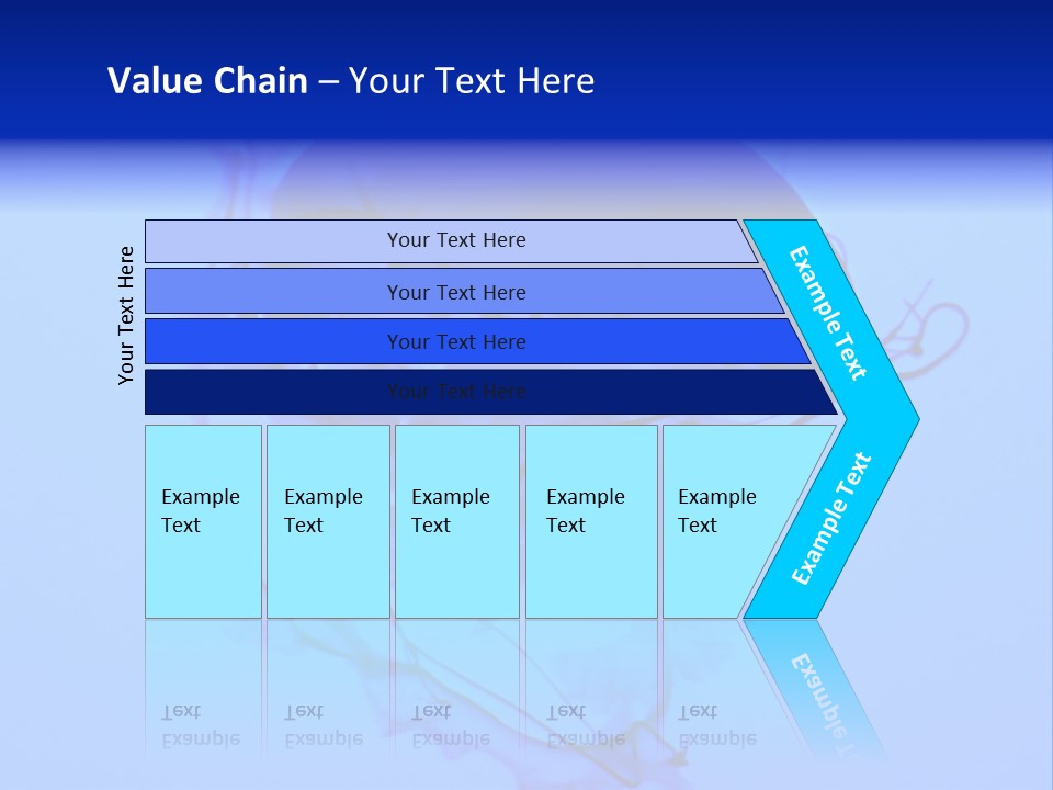 Dark Glowing Float PowerPoint Template