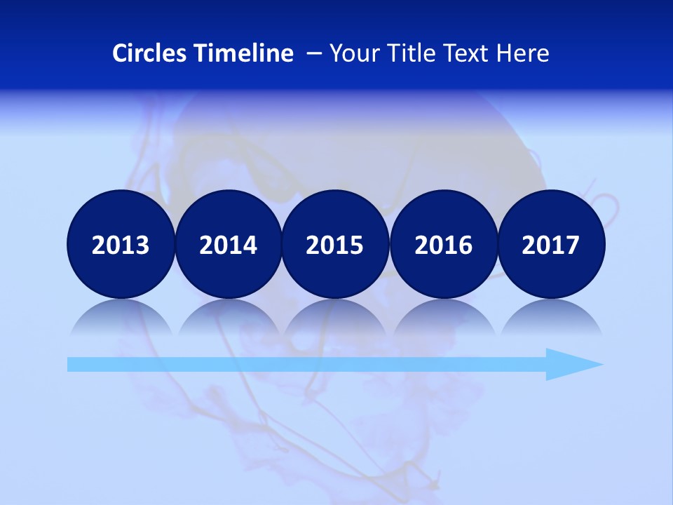 Dark Glowing Float PowerPoint Template