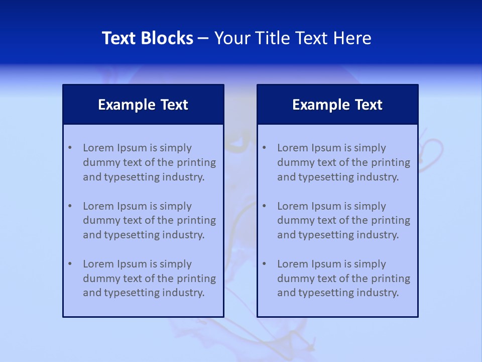 Dark Glowing Float PowerPoint Template