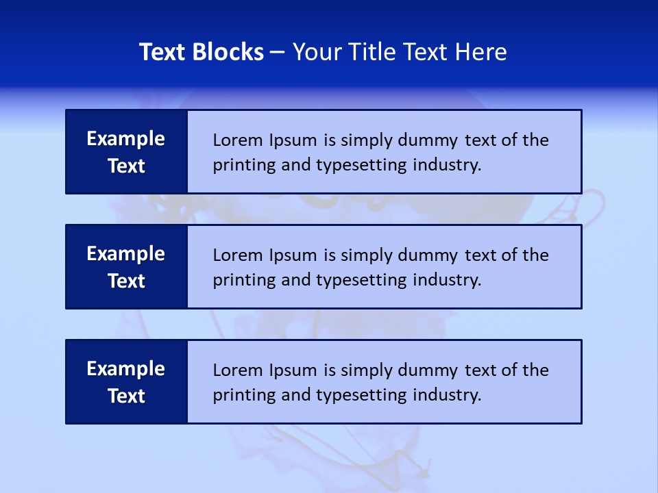 Dark Glowing Float PowerPoint Template