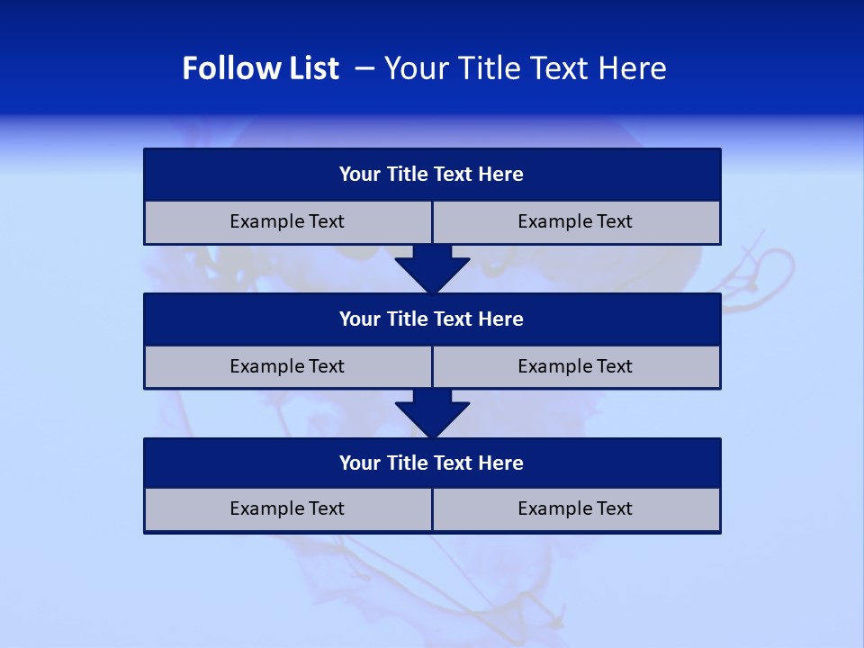Dark Glowing Float PowerPoint Template