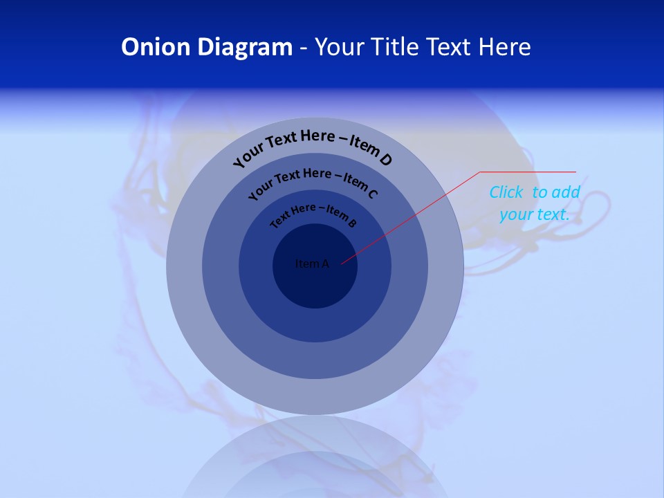 Dark Glowing Float PowerPoint Template