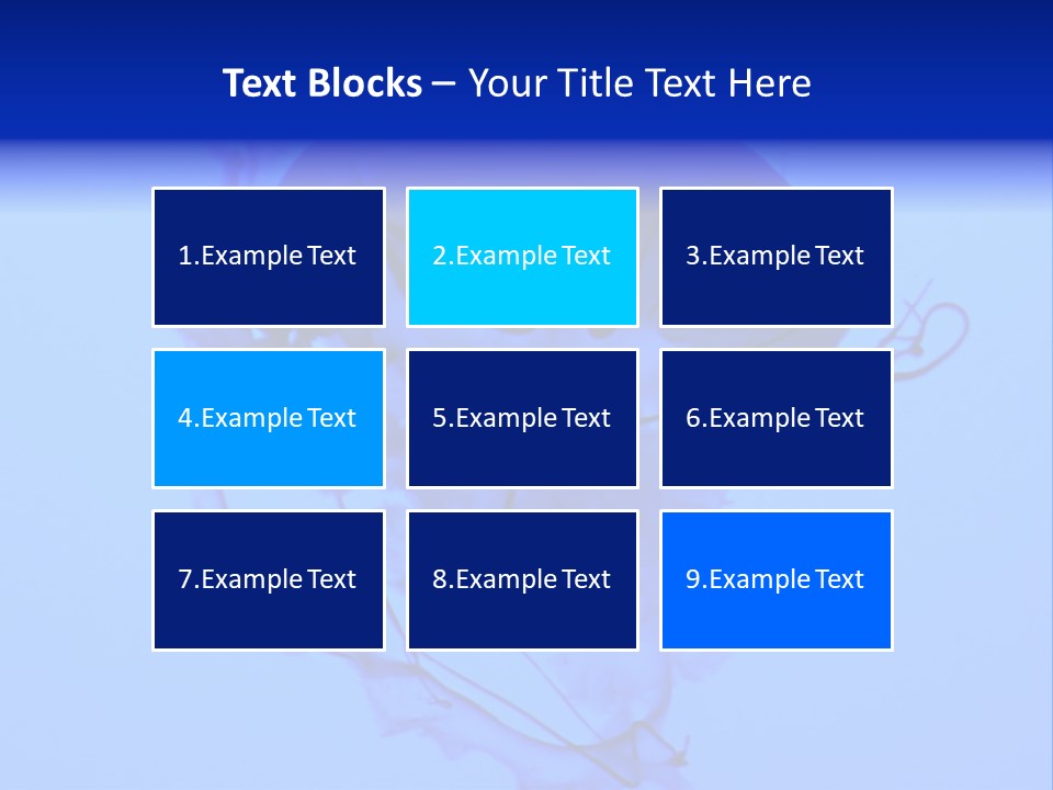 Dark Glowing Float PowerPoint Template