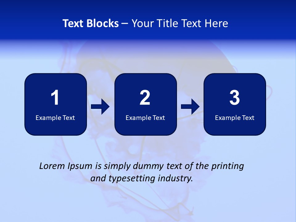 Dark Glowing Float PowerPoint Template