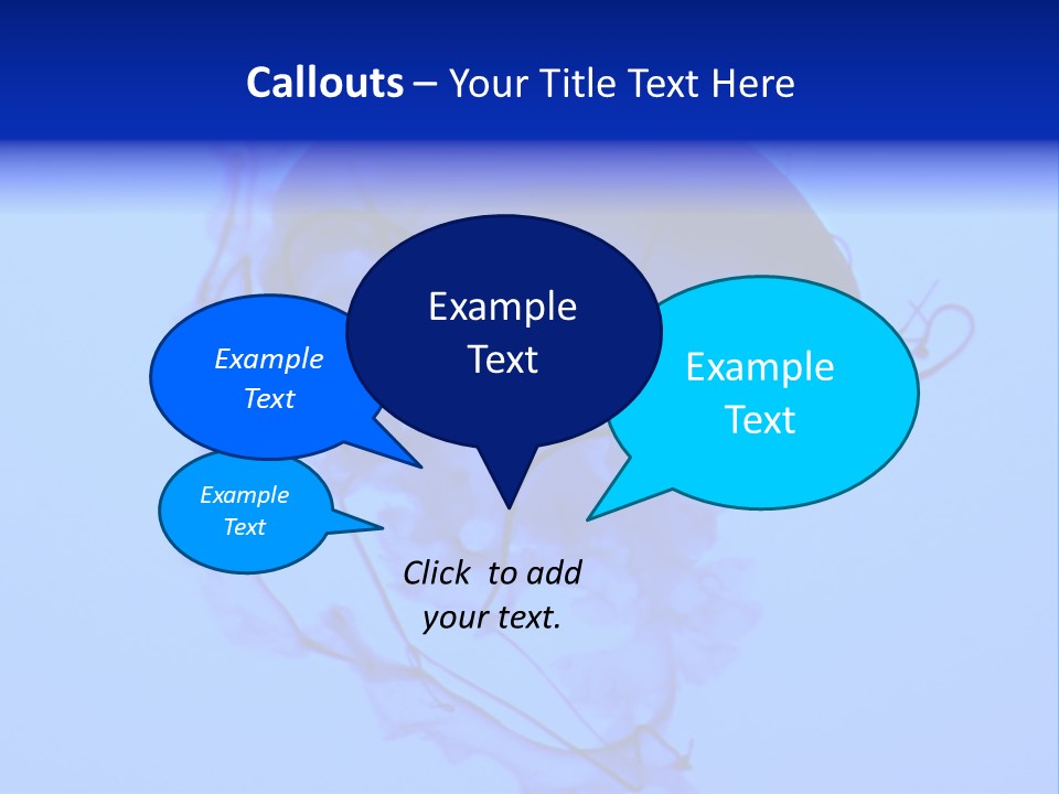 Dark Glowing Float PowerPoint Template
