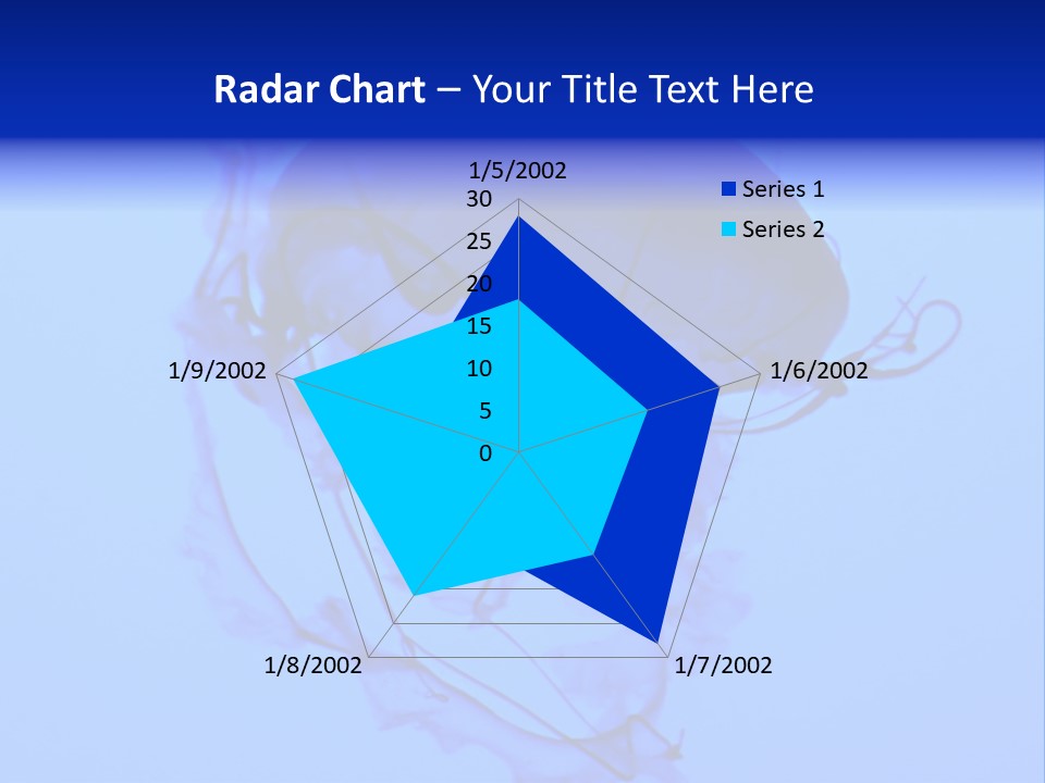 Dark Glowing Float PowerPoint Template