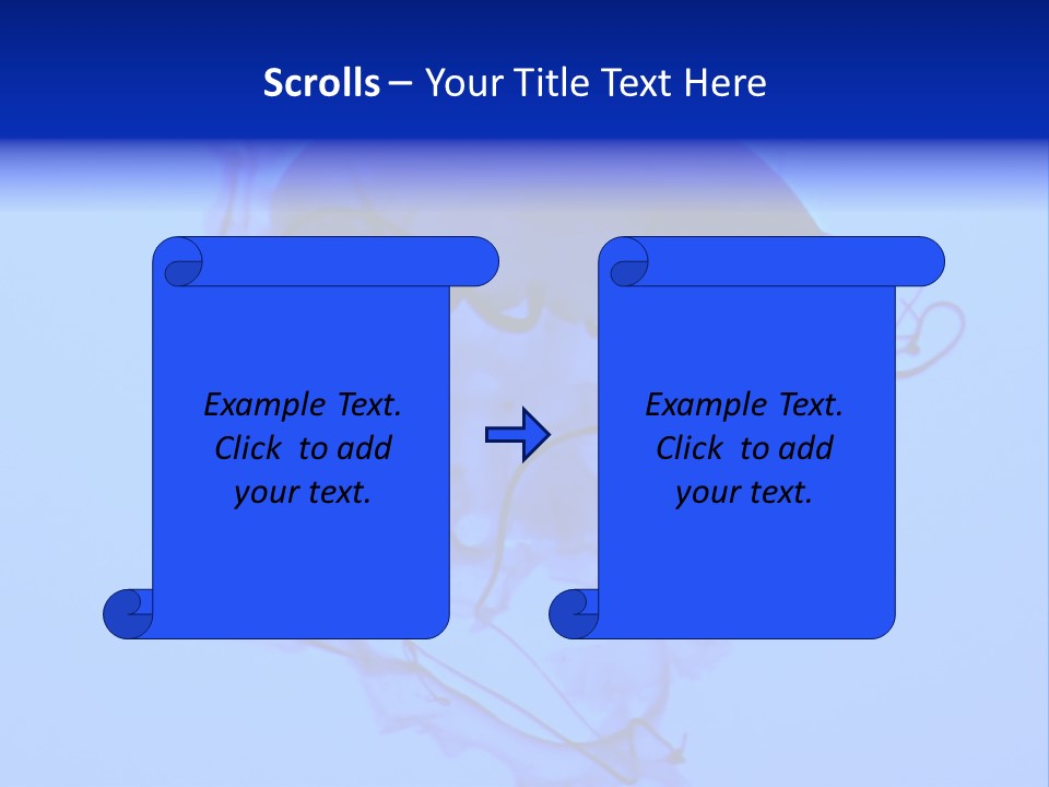 Dark Glowing Float PowerPoint Template