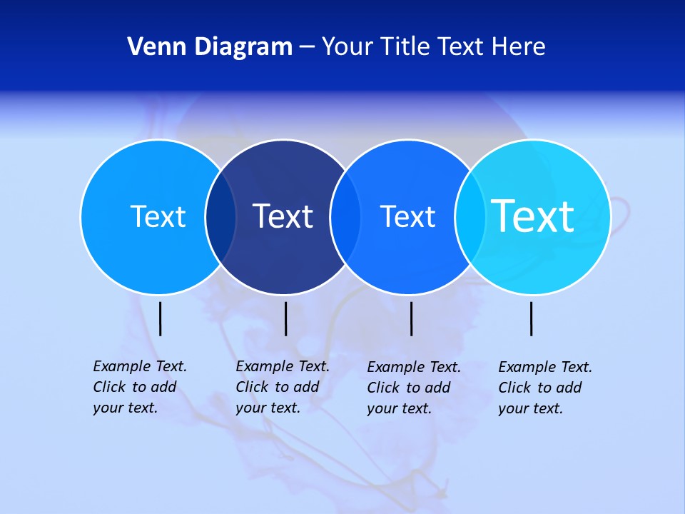 Dark Glowing Float PowerPoint Template