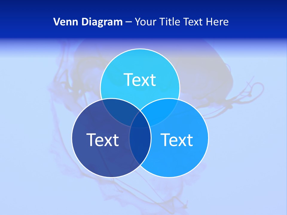 Dark Glowing Float PowerPoint Template