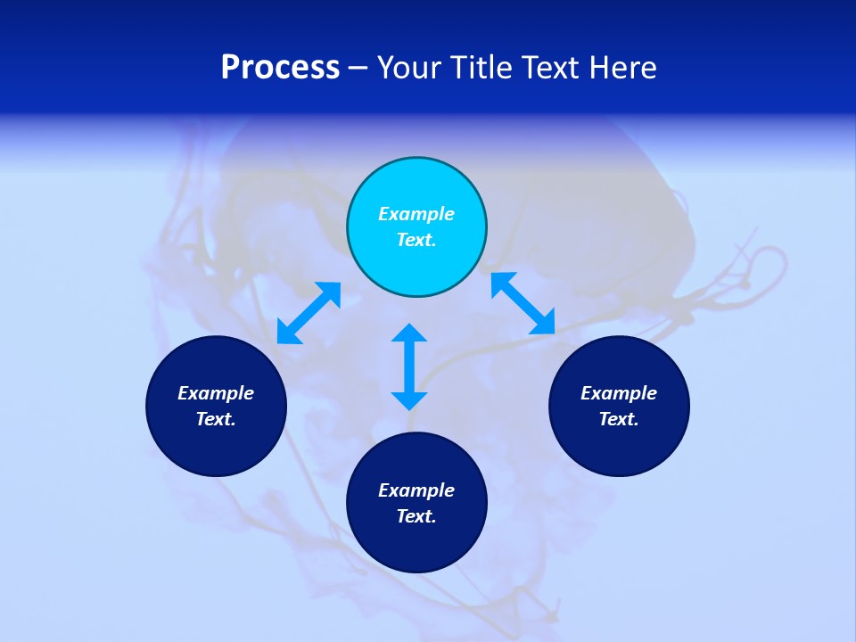 Dark Glowing Float PowerPoint Template