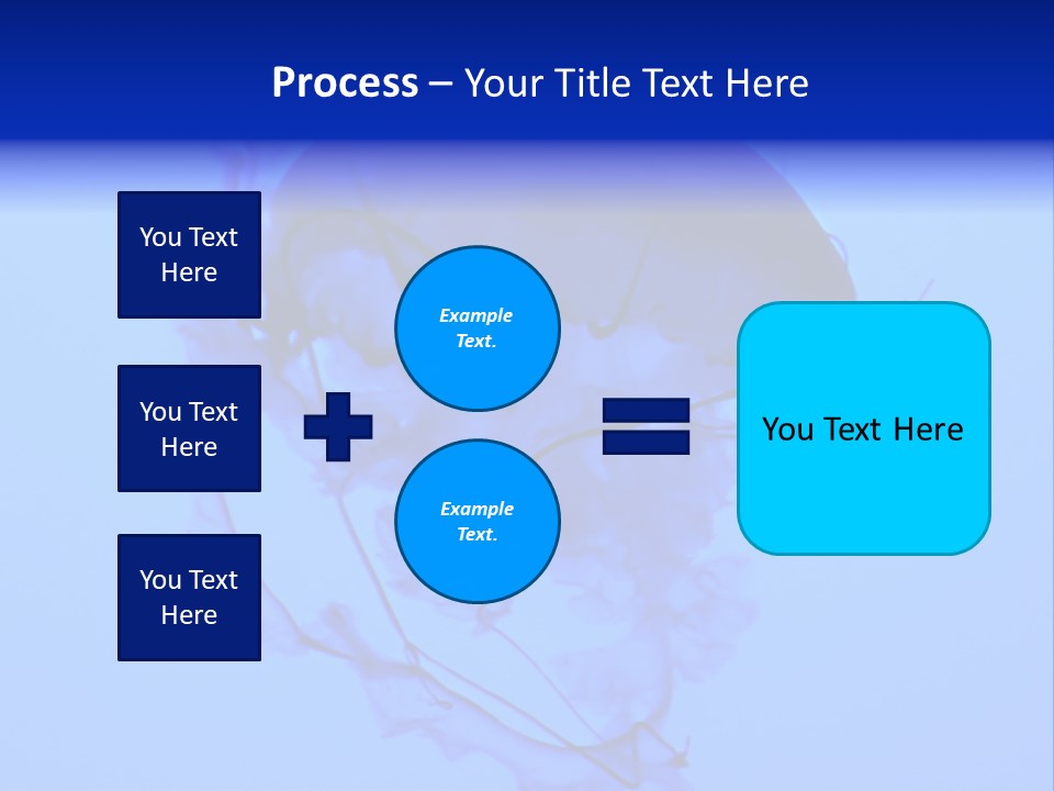 Dark Glowing Float PowerPoint Template