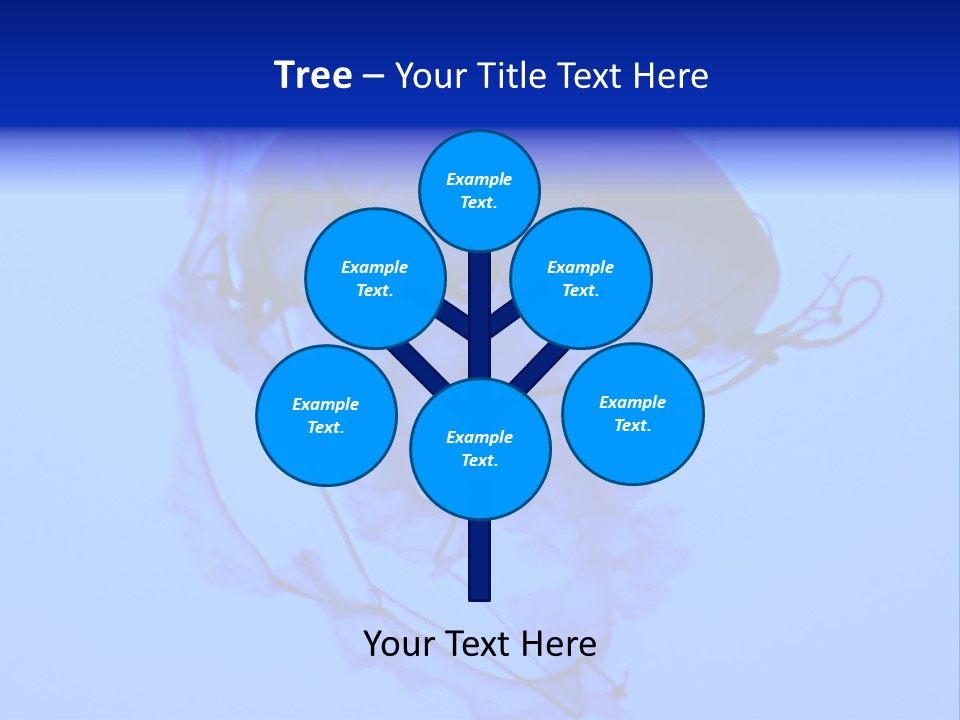 Dark Glowing Float PowerPoint Template