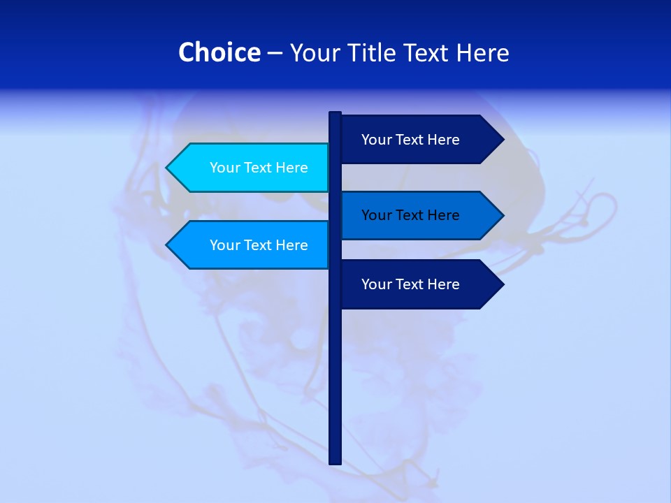 Dark Glowing Float PowerPoint Template