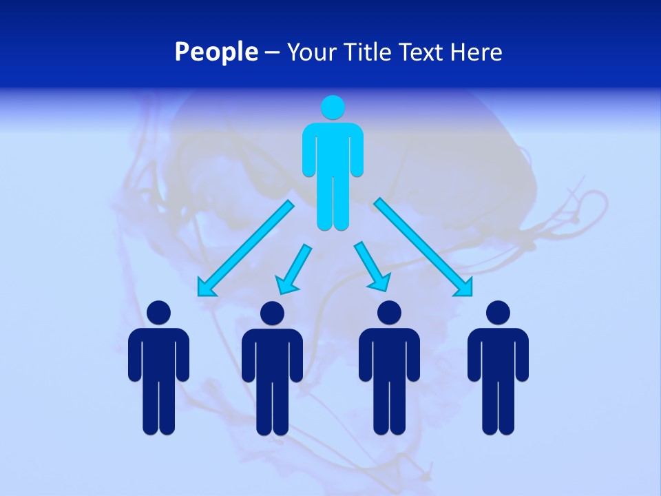 Dark Glowing Float PowerPoint Template