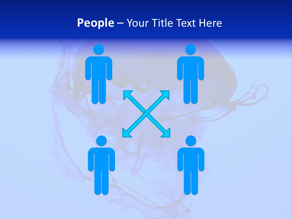 Dark Glowing Float PowerPoint Template