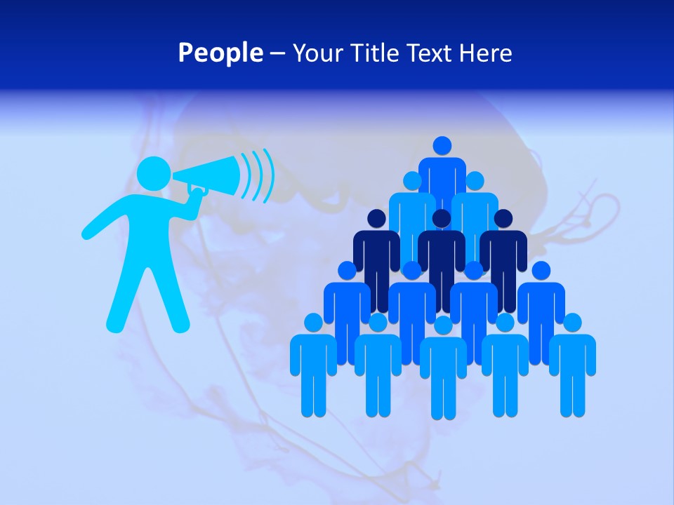 Dark Glowing Float PowerPoint Template