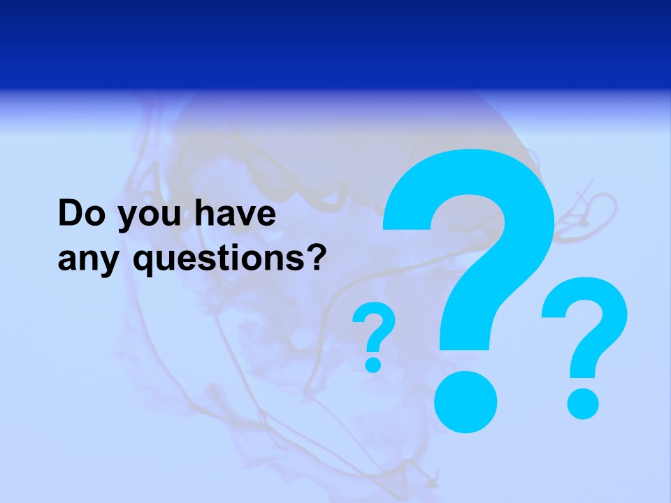 Dark Glowing Float PowerPoint Template