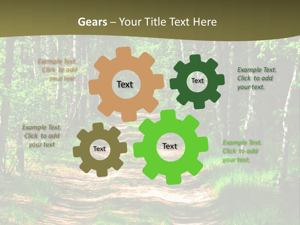 Coquina Beauty Orange PowerPoint Template