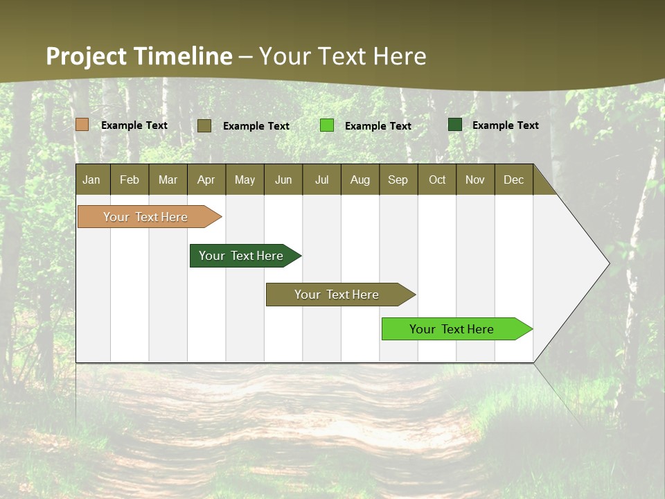 Coquina Beauty Orange PowerPoint Template