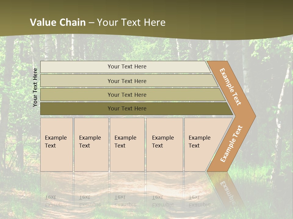 Coquina Beauty Orange PowerPoint Template