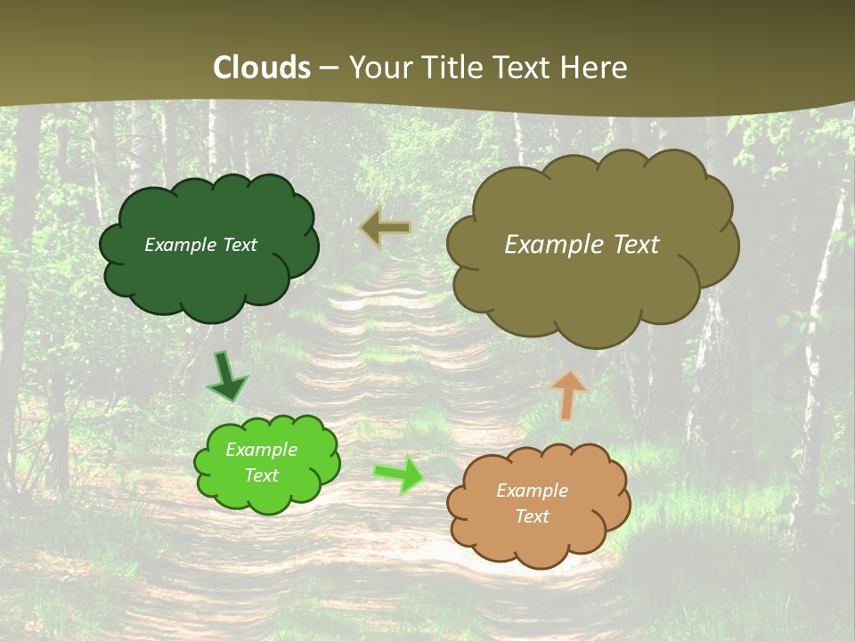 Coquina Beauty Orange PowerPoint Template