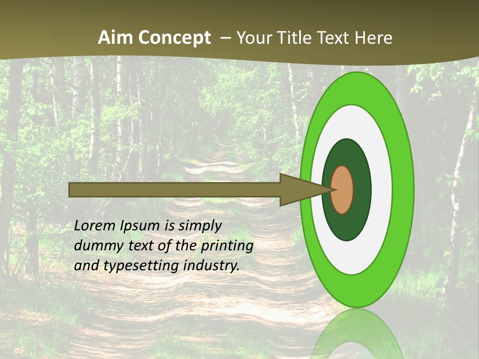 Coquina Beauty Orange PowerPoint Template