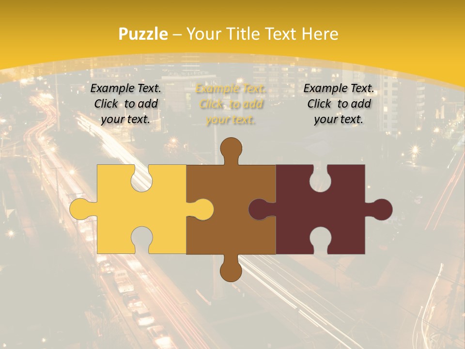 Sunrise Buildings Business PowerPoint Template