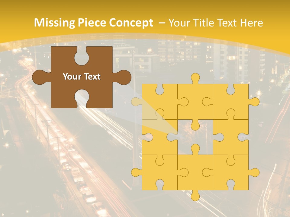 Sunrise Buildings Business PowerPoint Template