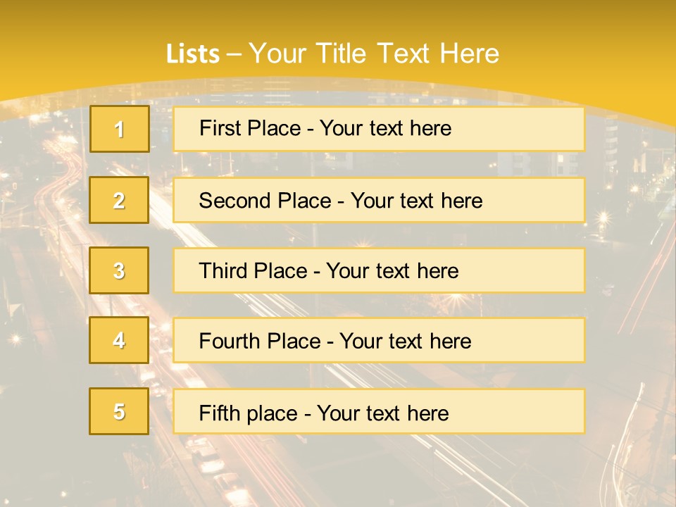Sunrise Buildings Business PowerPoint Template